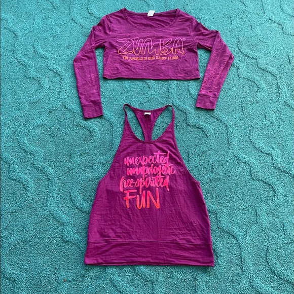 Plum Zumba Outfit - Picture 2 of 3